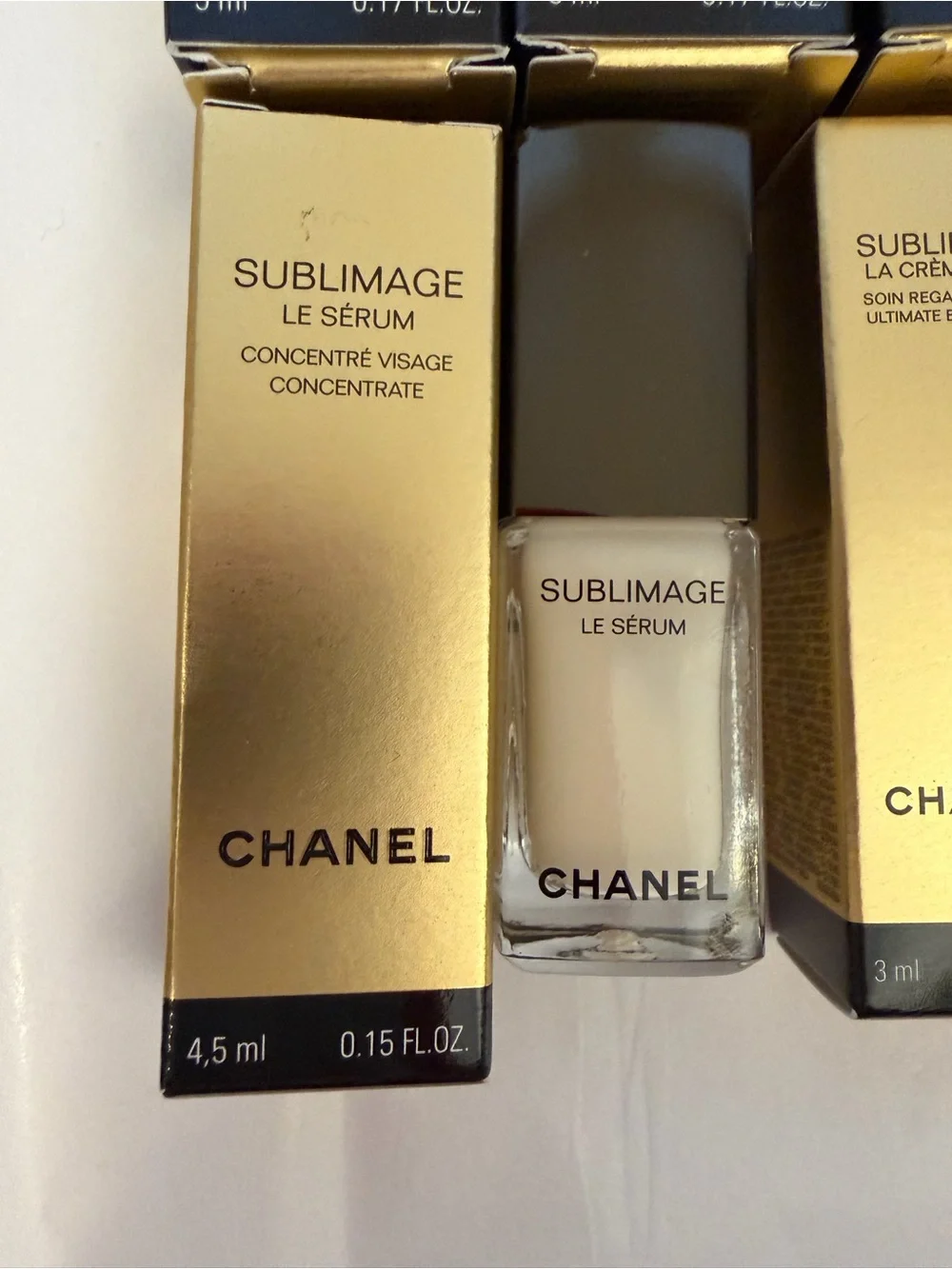 Chanel Sublimage Deluxe Sample Bundle Le Sérum Eye Cream Mask 6 Pc NIB